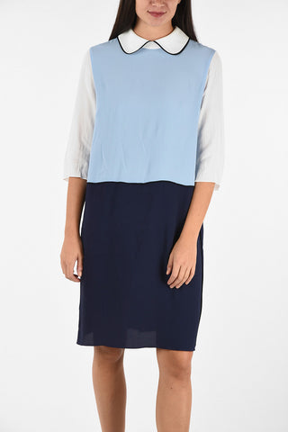 3/4 Sleeve Shirt Dress