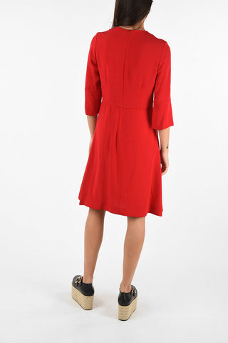 3/4 Sleeve A-line Dress