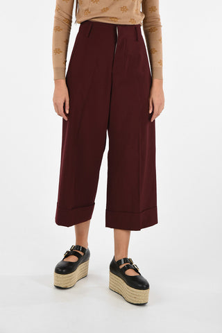 Wide Leg Capri Pant