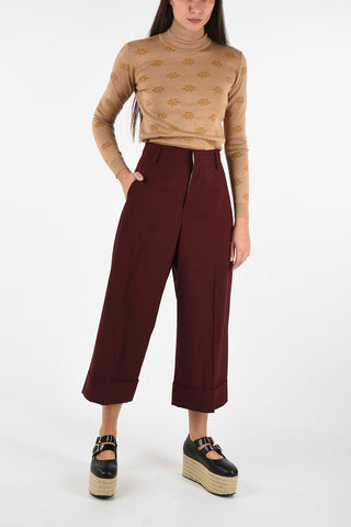 Wide Leg Capri Pant