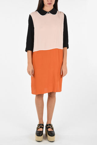 3/4 Sleeve Shirt Dress