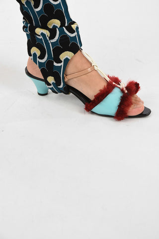 Floral-Print Stirrup Pants