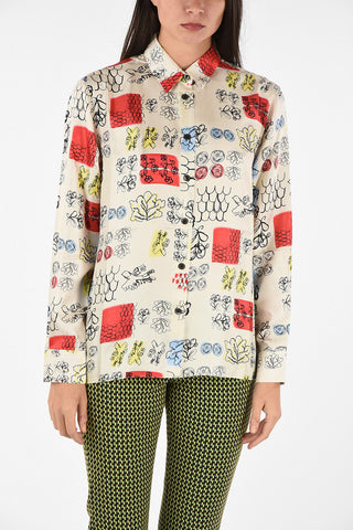 Blusa in Seta a Fantasia