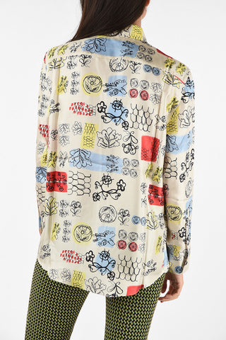 Blusa in Seta a Fantasia