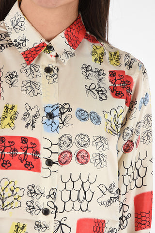 Blusa in Seta a Fantasia