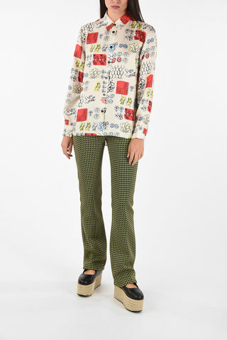 Blusa in Seta a Fantasia