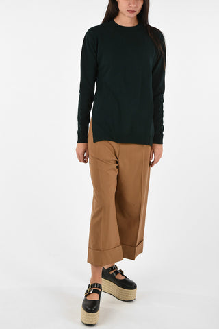 Wool and Cashmere Asymmetrical Sweater