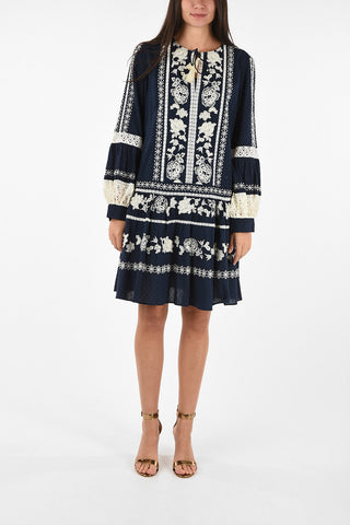Embroidered Caftan With Petticoat