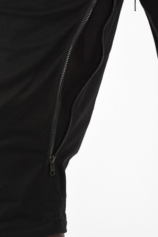 Pantaloni Utility Con Zip