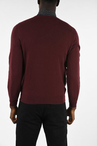 Maglia Collo a V  in Cashmere