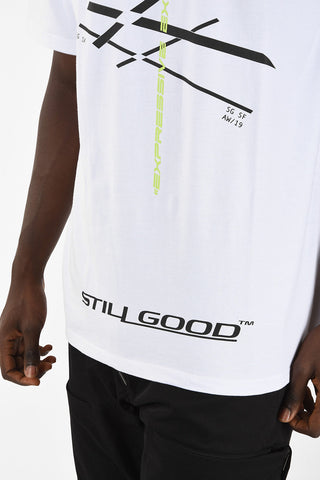T-shirt in Cotone Con Stampa