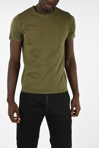 T-Shirt Girocollo in Cotone 