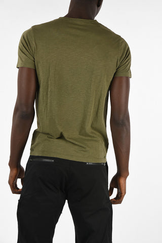 T-Shirt Girocollo in Cotone 