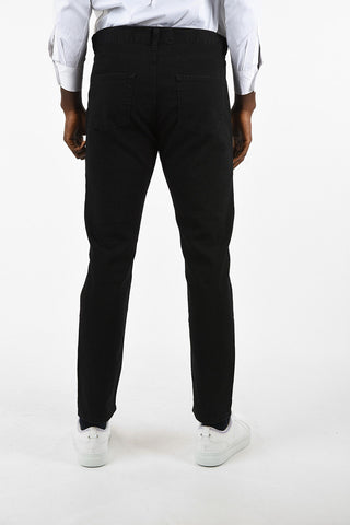 Mid Waist Straight Fit Jeans 19cm