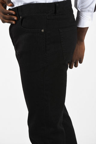 Mid Waist Straight Fit Jeans 19cm