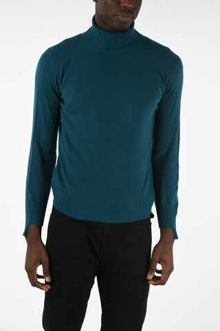 Turtle-Neck Asimmetrical Sweater