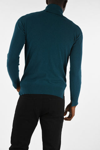 Turtle-Neck Asimmetrical Sweater