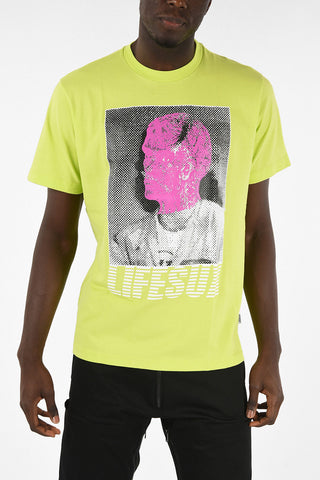 T-Shirt Girocollo con stampa