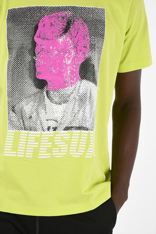 T-Shirt Girocollo con stampa