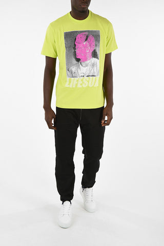 T-Shirt Girocollo con stampa