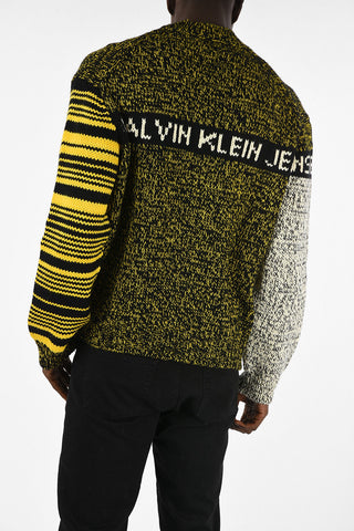 embroidered crew-neck sweater