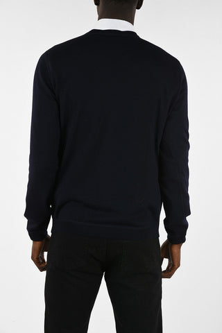 Embroidered Logo Crewneck Sweater