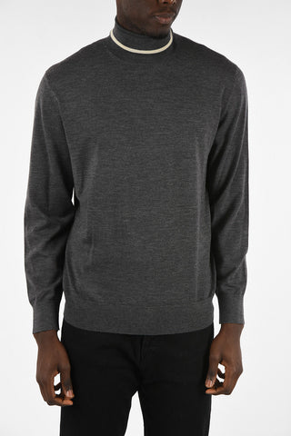 Merino Wool TINTIN Turtle-Neck Sweater 