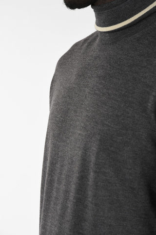 Merino Wool TINTIN Turtle-Neck Sweater 