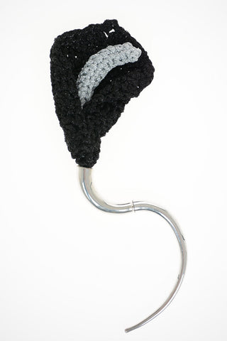 MM11 Earring with Poppy Pendant