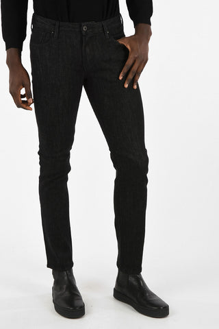 ARMANI JEANS 18cm Stretch Denim J06 Slim Fit Jeans L.32