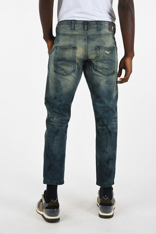 ARMANI JEANS 18cm Stonewashed GORGEOUS LOOSE Jeans