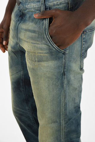 ARMANI JEANS 18cm Stonewashed GORGEOUS LOOSE Jeans