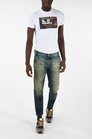 ARMANI JEANS 18cm Stonewashed GORGEOUS LOOSE Jeans