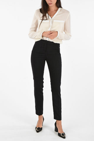 ARMANI JEANS Hopsack Slim Fit Pants