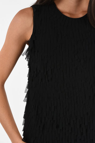 ARMANI JEANS Top con Frange 