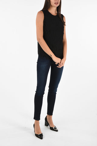 ARMANI JEANS Top con Frange 