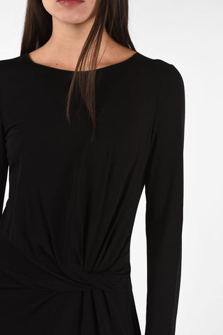 COLLEZIONI Ruffled Below Knee A-Line Dress