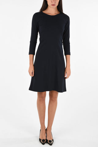 ARMANI JEANS 3/4 Sleeve A-Line Dress