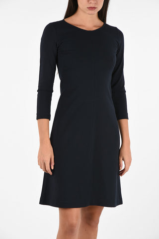 ARMANI JEANS 3/4 Sleeve A-Line Dress