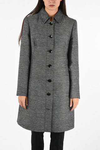 ARMANI JEANS Cappotto Balmacaan Hopsack