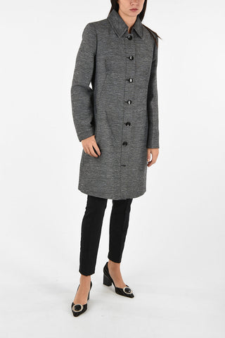 ARMANI JEANS Cappotto Balmacaan Hopsack