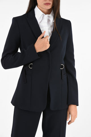 ARMANI JEANS Center Vent Hidden Closure Blazer
