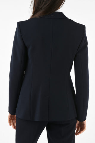 ARMANI JEANS Center Vent Hidden Closure Blazer
