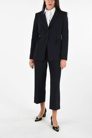 ARMANI JEANS Center Vent Hidden Closure Blazer