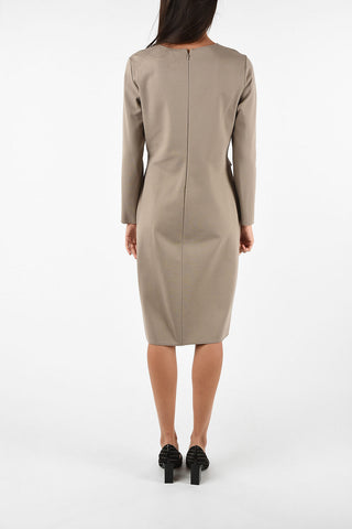 COLLEZIONI Vestito Longette con Scollo a V
