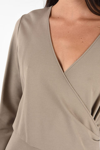 COLLEZIONI Vestito Longette con Scollo a V