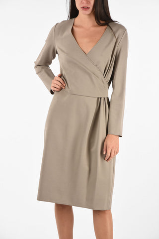 COLLEZIONI Vestito Longette con Scollo a V