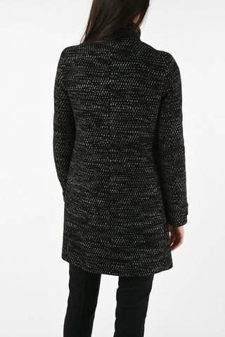 ARMANI JEANS Boucle' Snap Button Coat