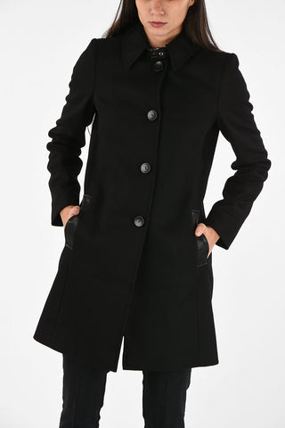 ARMANI JEANS Wool and Cashmere Center Vent Coat
