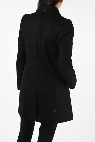 ARMANI JEANS Wool and Cashmere Center Vent Coat